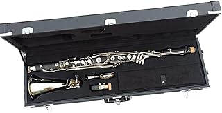 Silver Plated Keys Bass Clarinet Bb Tune Clarinet Bakelite Instrument With Case Musical Instrument Clarinet for Beginner