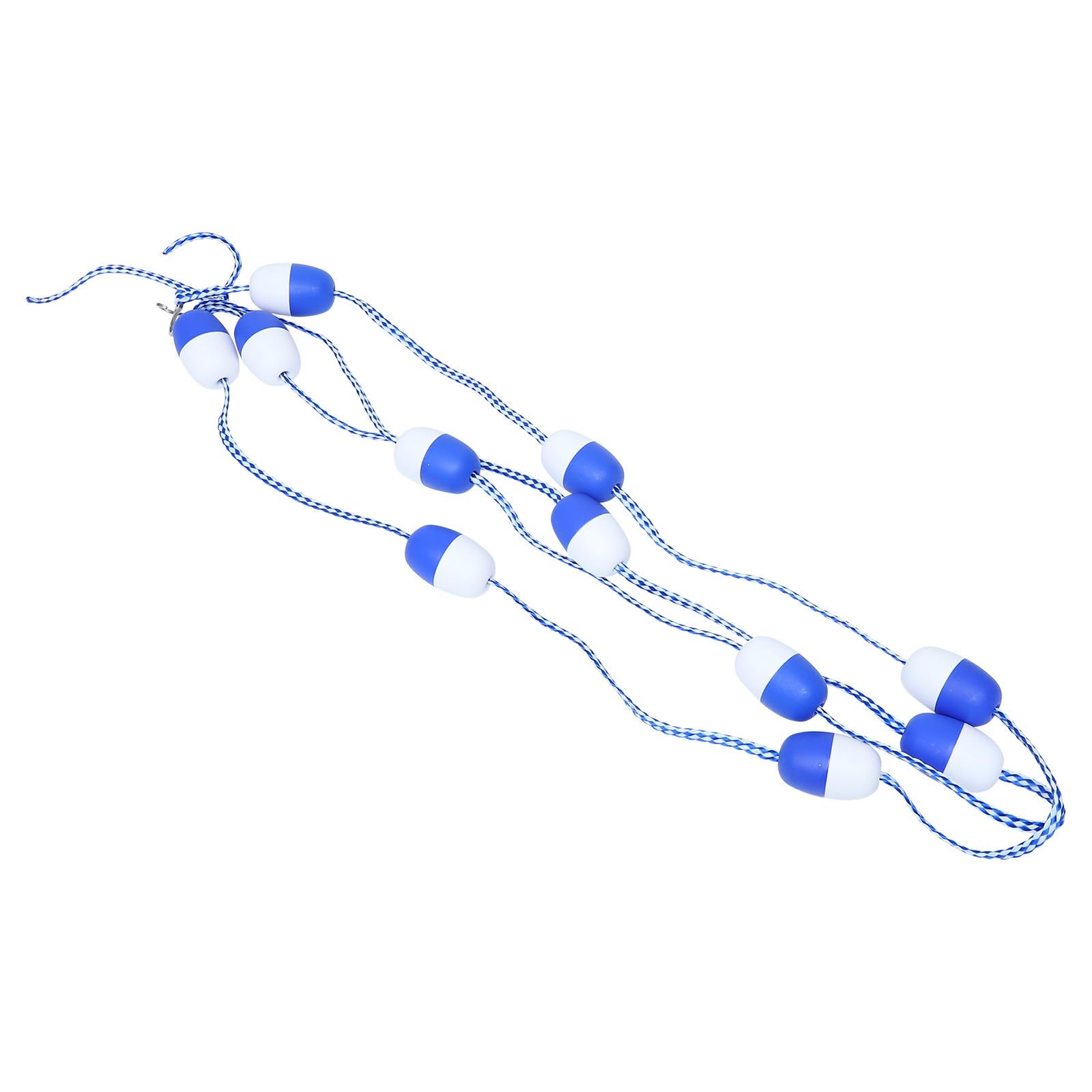 Ligne Flottante de Couloir de Natation 5m, 11 Bouées Blanches
