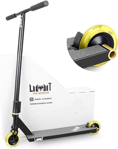 Limit LMT70 Pro Street Scooter especificaciones de nivel profesional, scooter de truco, SCS, 4 pernos para adultos, tamaño intermedio y avanzado,
