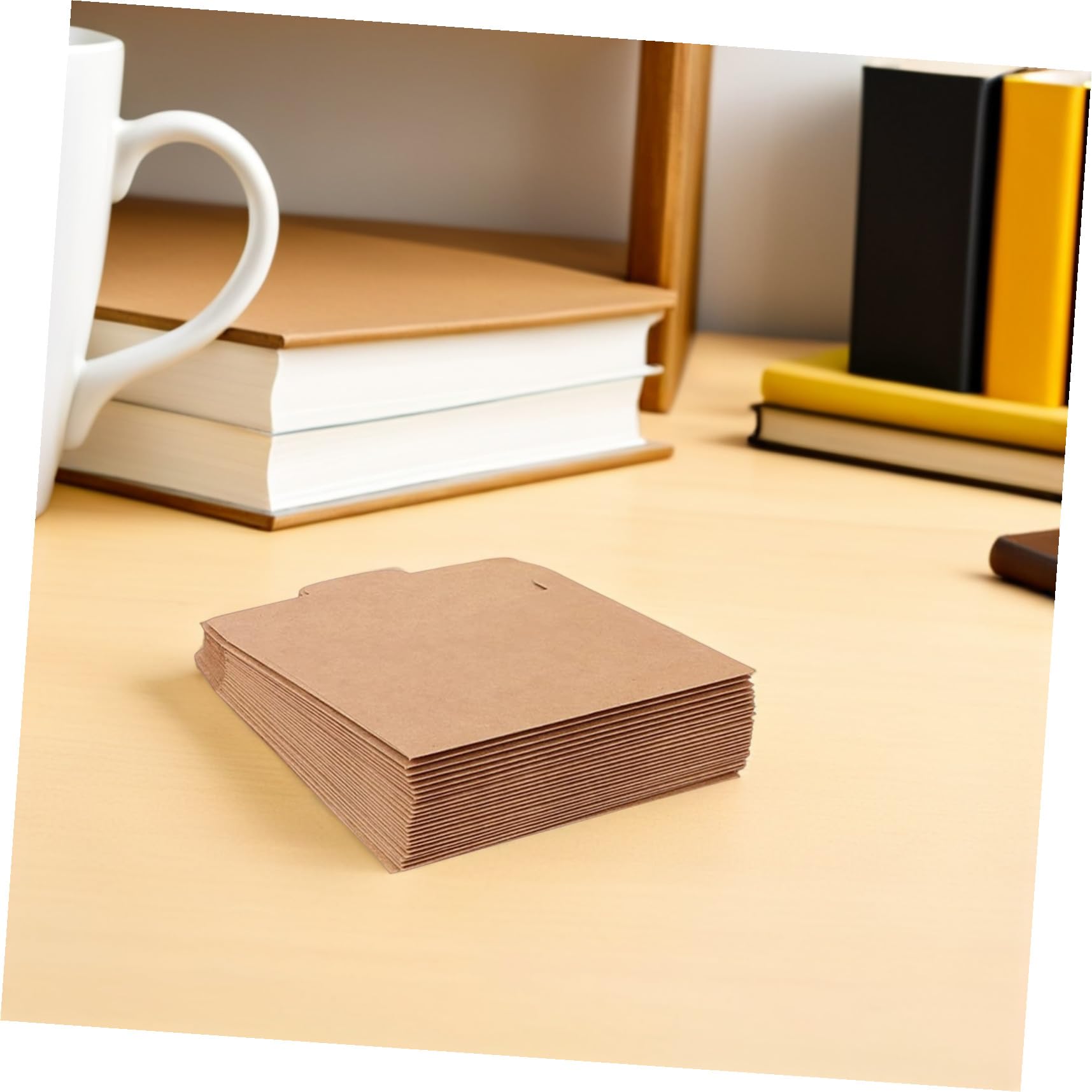 Braune Kraftpapier CD Umschläge Kleine Papierhüllen