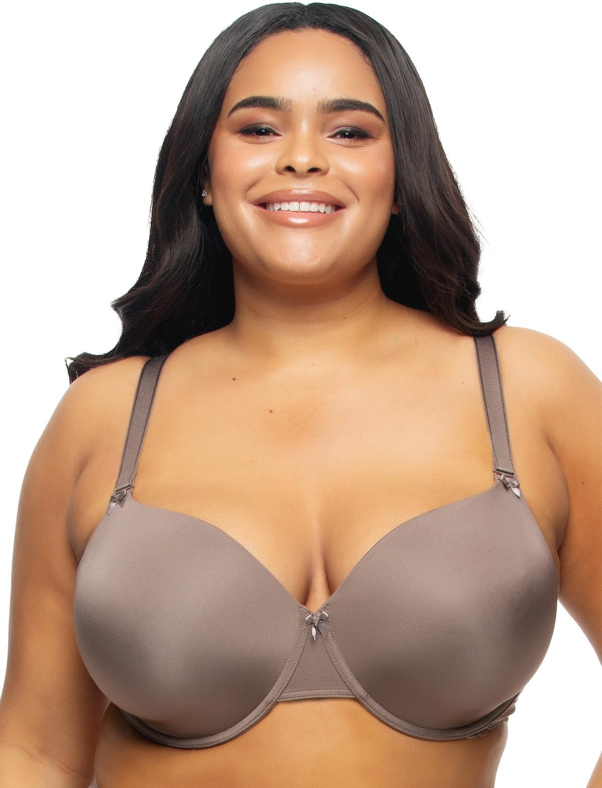 Paramour Gorgeous Bra | Memory Foam Bras for Women with Multi Way Straps, Comfortable T Shirt Bra