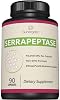 Premium Serrapeptase Enzyme Supplement – Helps Support Sinus Health – Powerful Serrapeptase Enzymes Formula – 40,000 SU Per Capsule- 90 Enteric Coated Serrapeptase Capsules