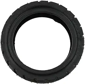 Pneu de scooter elétrico de 10 polegadas 80/50-6. Pneu sem câmara de ar off-road, substituição de roda de borracha para todos os terrenos para E-scooter resistente ao ar livre, resistente ao desgaste