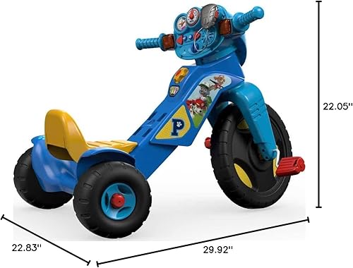 Miniatura 7 de Fisher-Price Nickelodeon PAW Patrol - Triciclo de luces y sonidos multicolor 1 a 6 años