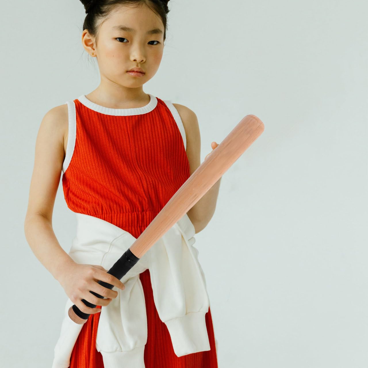 VANZACK Mazza da baseball in legno massiccio 54 cm per bambini adolescenti e adulti, ideale per allenamento e competizioni sportive