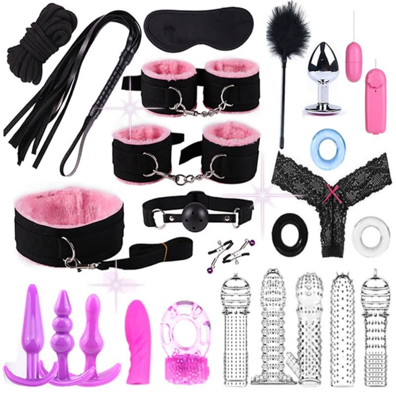 Combinaison de poignet et de hanche rose : pack de 25 accessoires ajustables