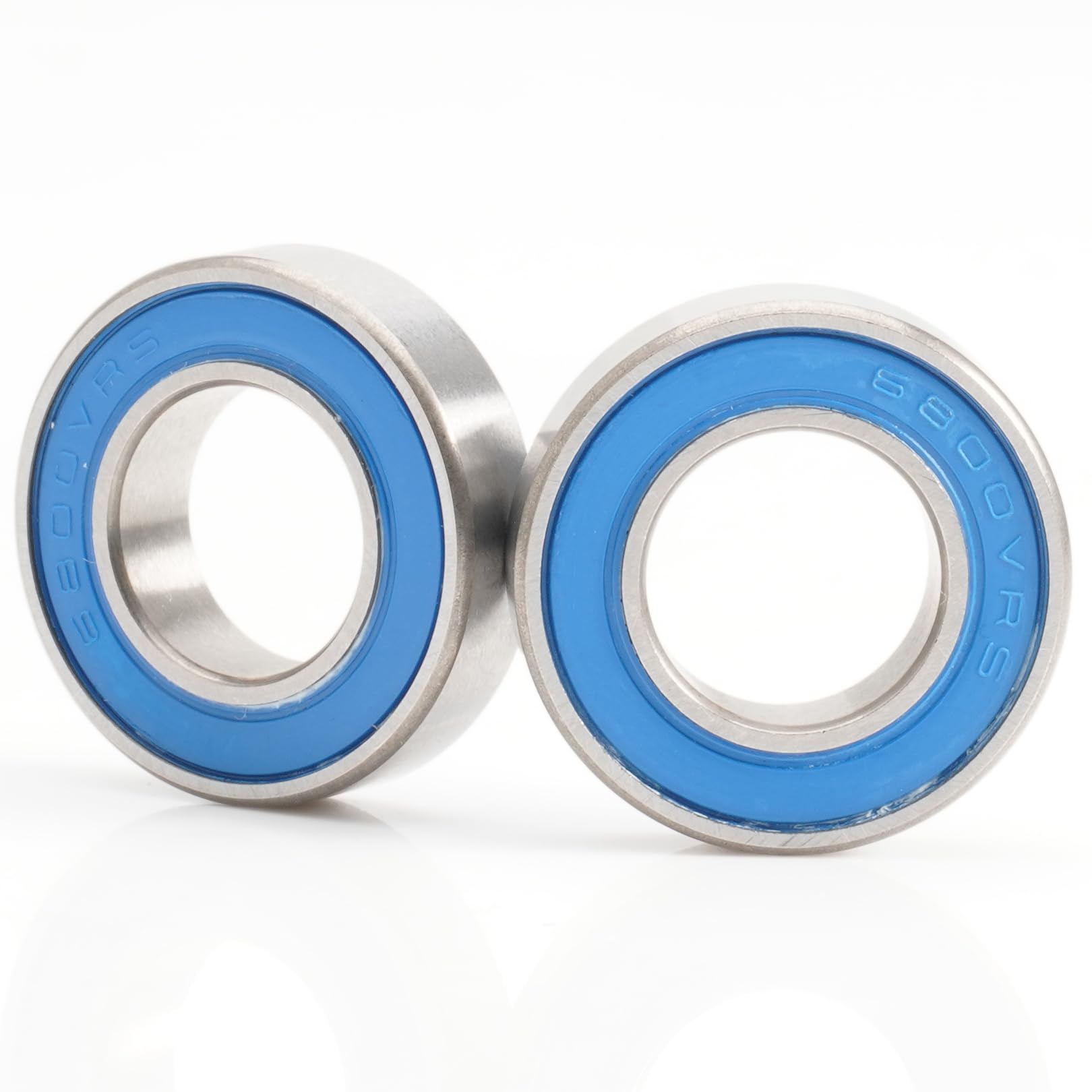 6800 VRS MAX łożysko nabojowe, wymiary 10 x 19 x 5 mm stal chromowana niebieska zalakowana tłuszczem, 6800 LLU Cart Full Balls Bearing do MTB Hub Pivot, (pick od 4 szt.)