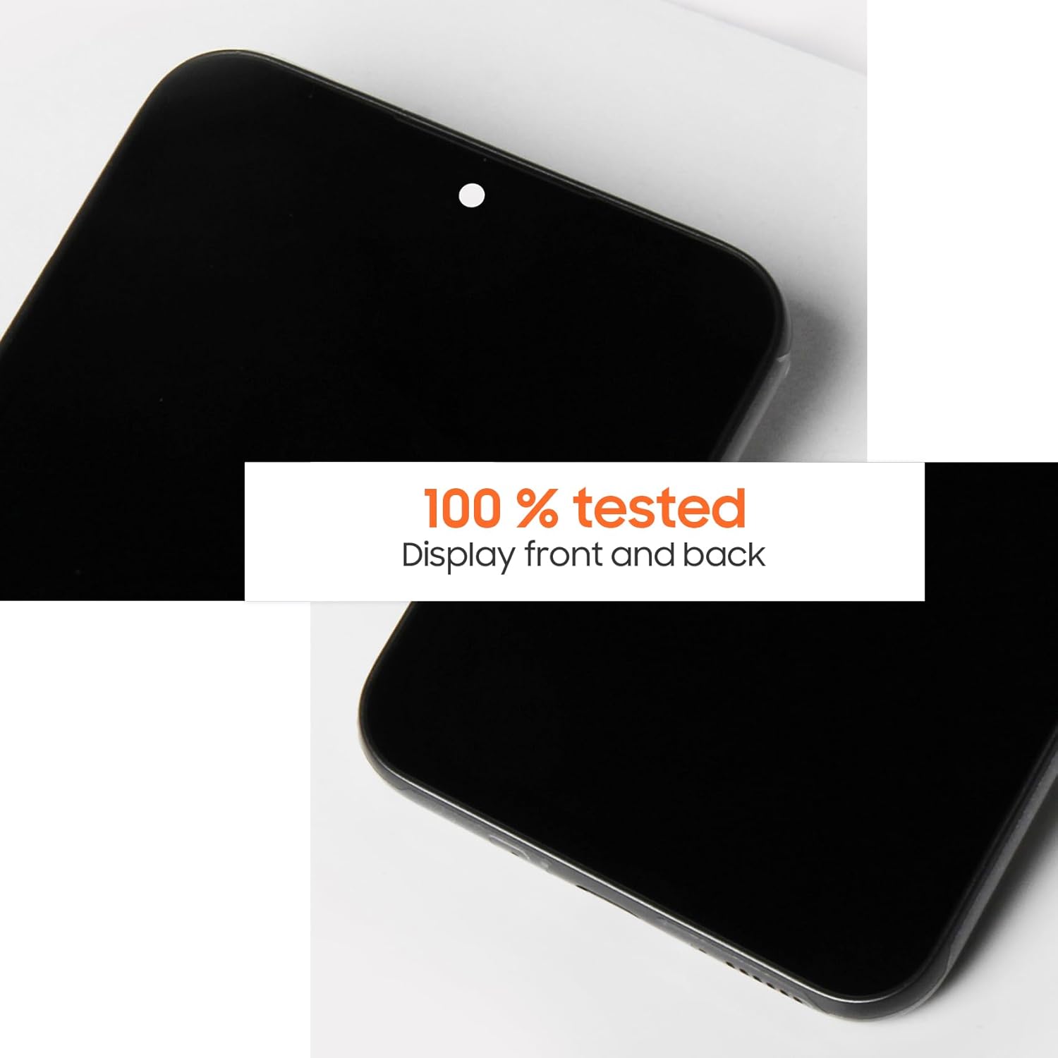 For Samsung Galaxy A54 5G Screen Replacement with Black Frame - OLED Display Assembly & Full Repair Tool Kit - Easy DIY Installation for SM-A546B - Fix Cracked/Broken Glass