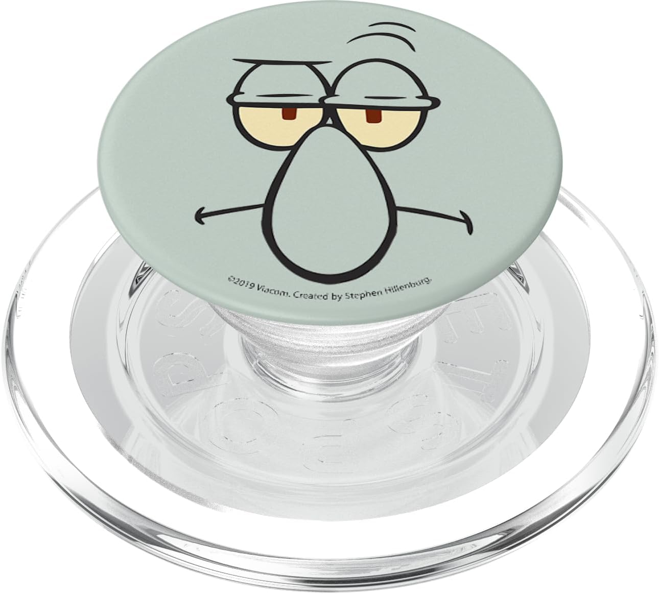 SpongeBob SquarePants Squidward Tentacles Big Face PopSockets MagSafe PopGrip for iPhone