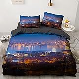 【Tissu de Haute Qualité】Fabriqué en 100% polyester super-microfibre, ce tissu est doux, respirant, durable et confortable. Il est également résistant aux rides et respectueux de l'environnement, vous offrant ainsi un sommeil chaud et parfait.
