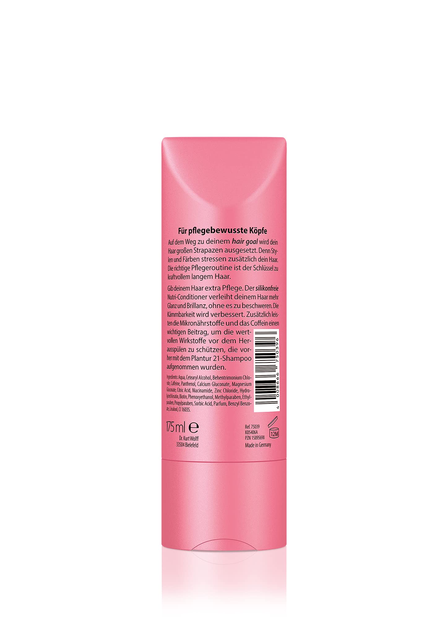 Plantur 21 Kit cheveux longs : shampoing Nutri-caféine 200 ml + Booster 125 ml + après-shampoing Nutri-175 ml – améliore la croissance des cheveux et apporte de la caféine et des micronutriments aux