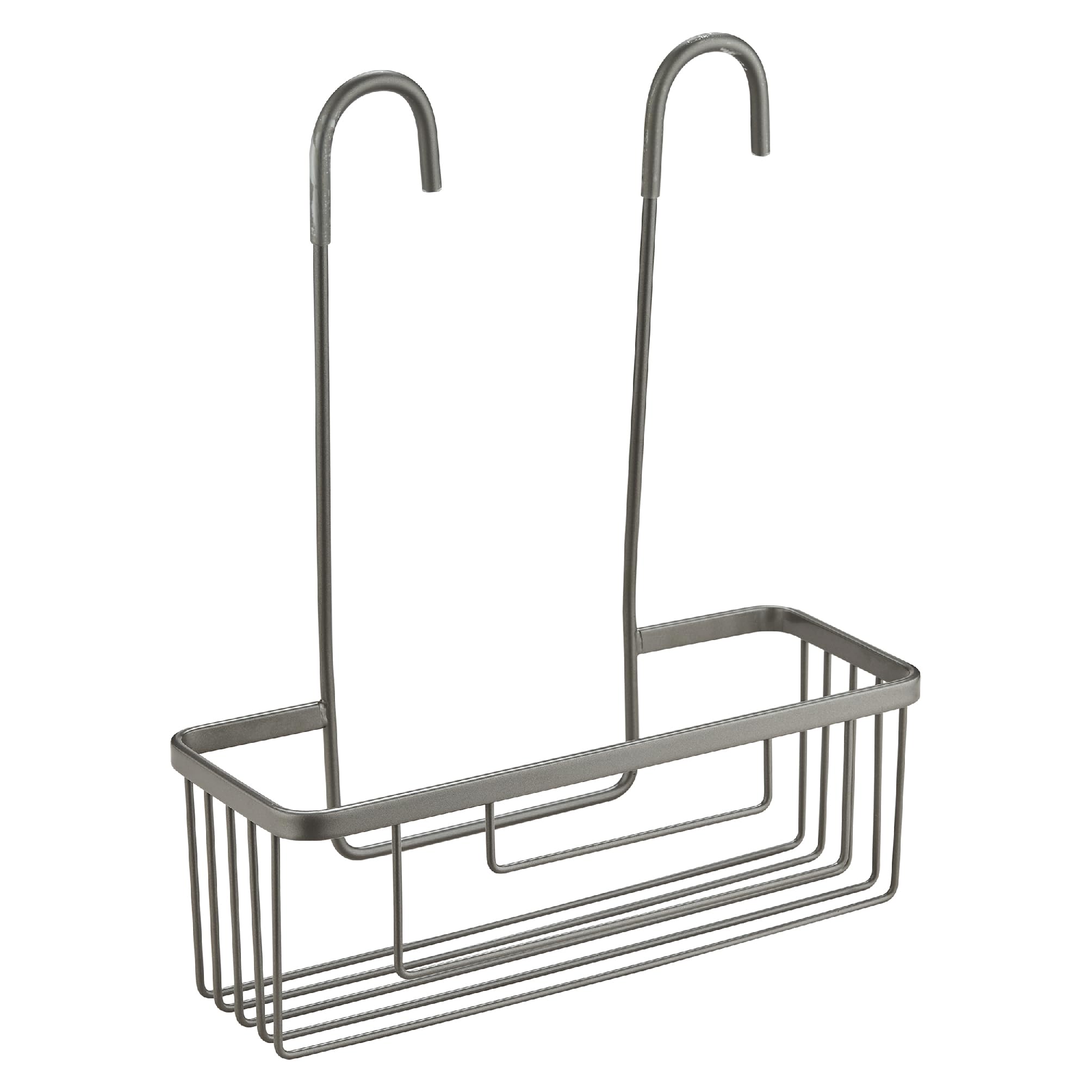 Gedy Gunmetal Ottaviano Hanging Shower Basket Shower Shelf Stainless Steel Gun Metal 30 X 12 X 37