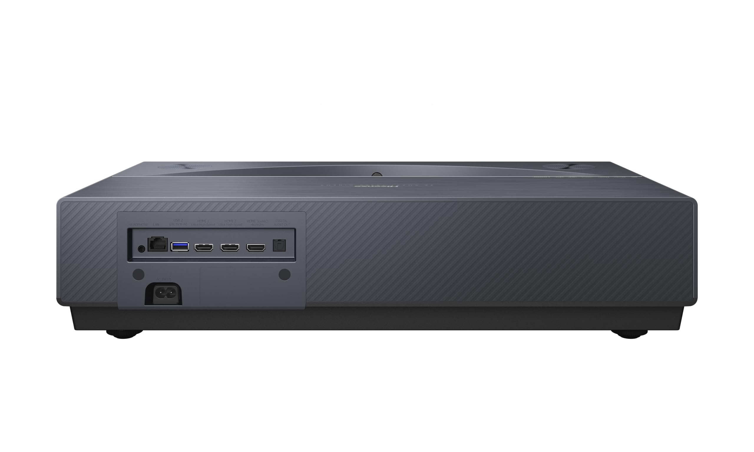 Hisense PT1SE - Vidéo-Projecteur Laser 4K Trichroma, Ultra Courte Focale (80" à 150"), 2300 Lumens ANSI, Dolby Vision & Atmos, Smart TV VIDAA, HDMI 2.1, Noir