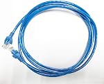 Câble Ethernet RJ45 Cat-5e Câble réseau Ethernet - 6.56 Pieds (2 Compteurs) Bleu