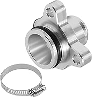 Vista 9 de Conexión de manguera de agua 11537541992/11537544638 Compatible con BMW N54 N53 N52 con abrazadera