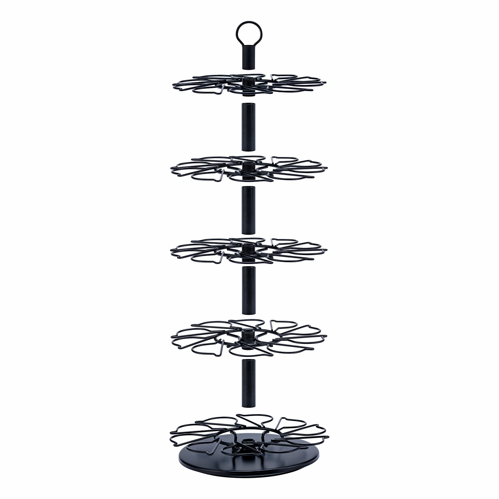 Soporte de carrusel Vertuo de 5 niveles para Vertuoline Pod Coffee Pod Holder (capacidad de 50 cápsulas)