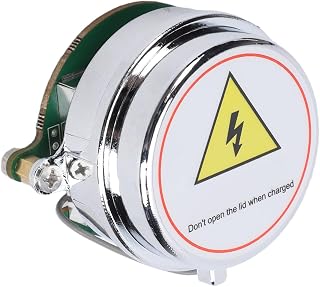 Luocute Módulo Sensor de Radón, Detector de Gas Radón para Interiores 0-1000 PCi/L, Cámara de Ionización por Pulsos con Doble Sonda, Alta Sensibilidad, bajo Consumo de Energía y