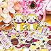 Produktbild 36pcs Creative Cute Selbstgemachte Waschbär Paar Aufkleber DIY Aufkleber Tagebuch Album Dekoration Scrapbooking Kinder Schreibwaren Büro