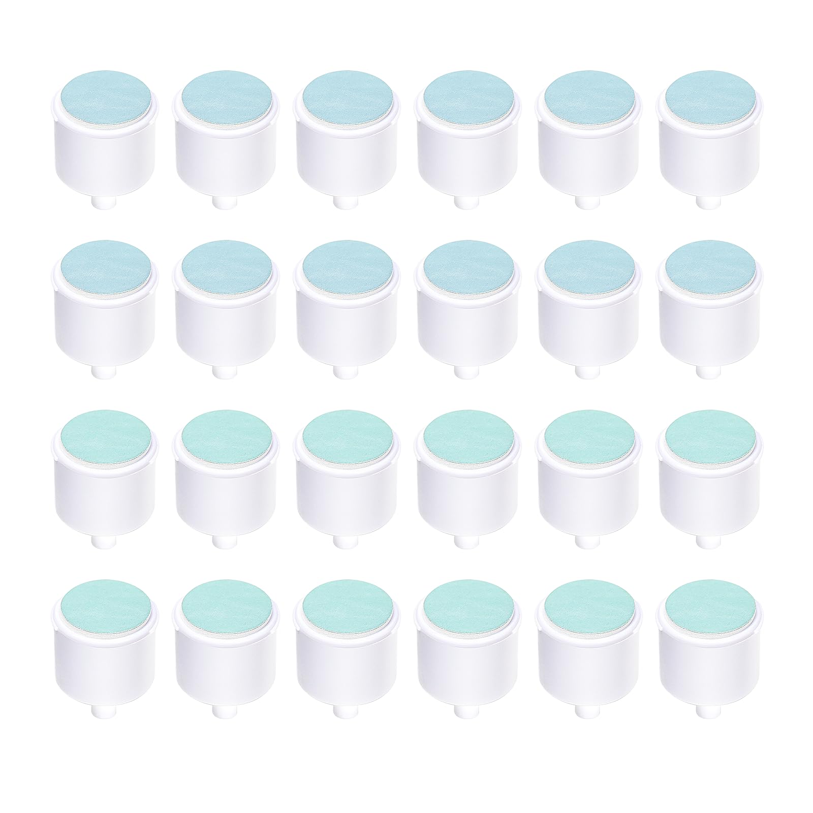 Replacement Pads Compatible with Frida Baby Electric Nail Buffer, 24 Pieces Baby Nail Trimmer Pads Grinding Heads Suits to Newborn and Adults (6-12, 12+ Months) — image 1