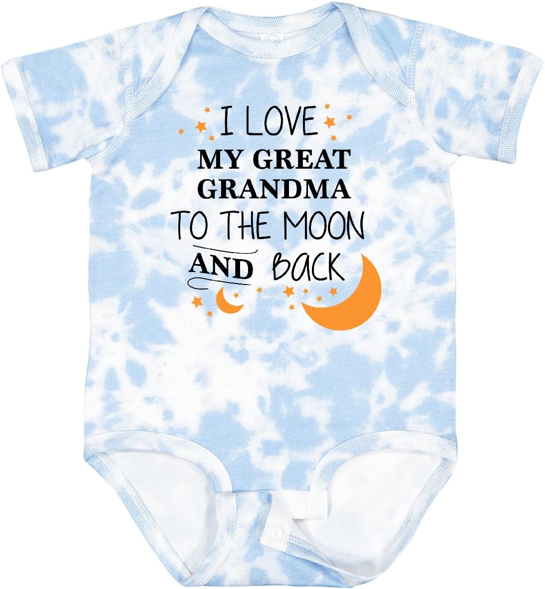 inktastic I Love My Great Grandma To the Moon and Back Baby Bodysuit