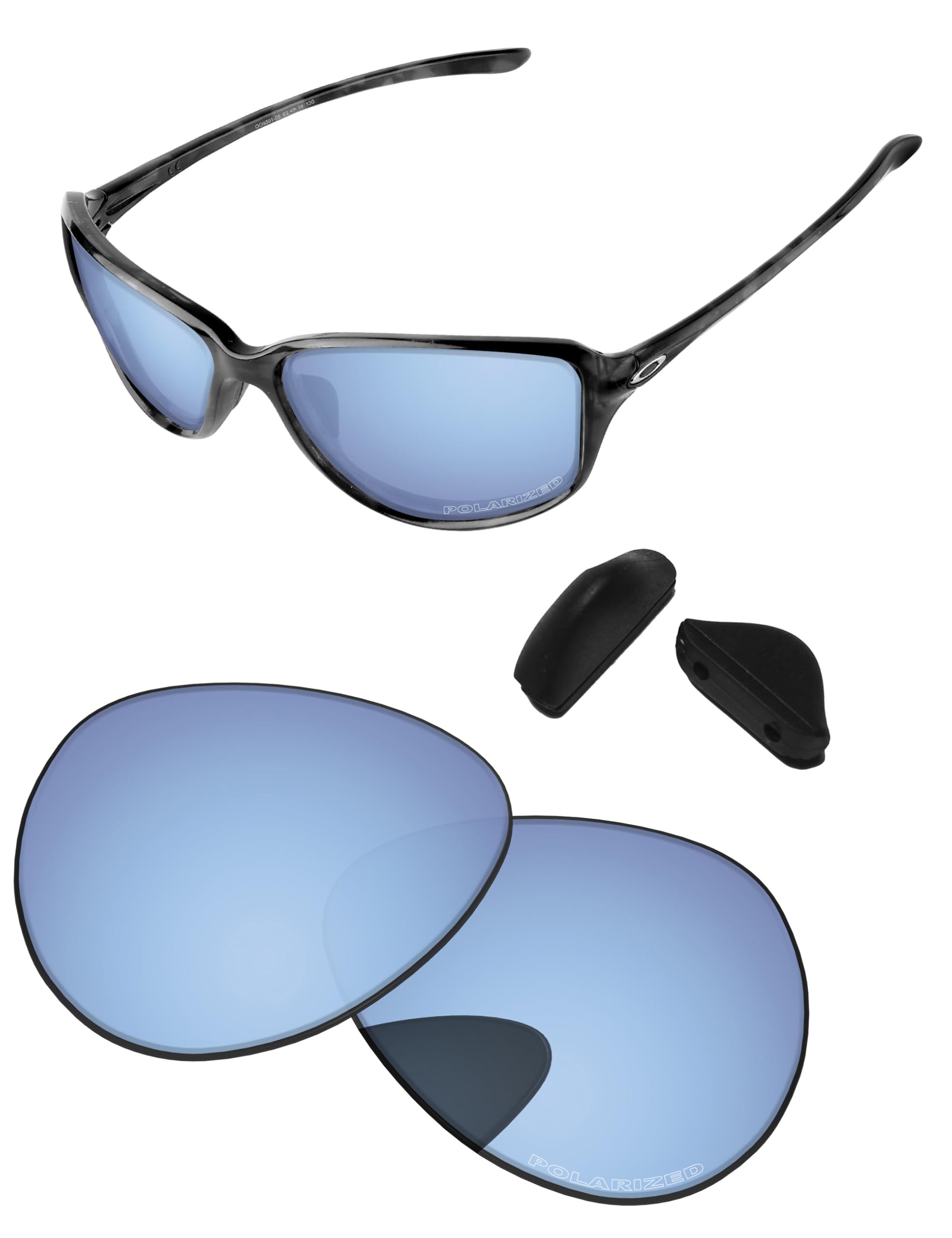 Replacement Lenses for Oakley Cohort OO9301 62mm Sunglass - Precision Fit, UV Block &amp; Impact Resistant