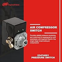 Vista 6 de Ingersoll-Rand 23474661 Pressure Switch for Single Stage Compressor SS3 And SS5