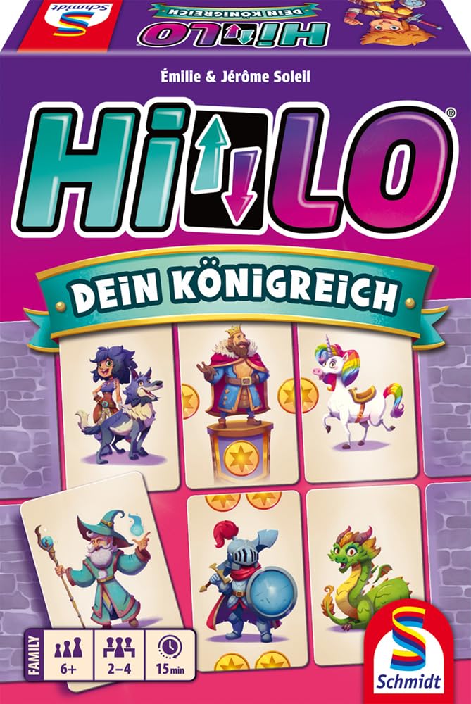 Schmidt Spiele 40680 Hilo, Dein Königreich, Kinderkartenspiel