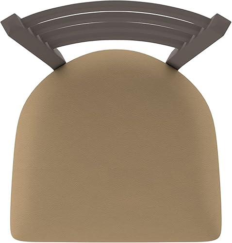 Miniatura 61 de 410 Jackie Taburete de bar giratorio de 36 pulgadas con acabado bronce y asiento de vinilo negro Vinilo negro,Canter Burdeos,Tierra Canter,Canter