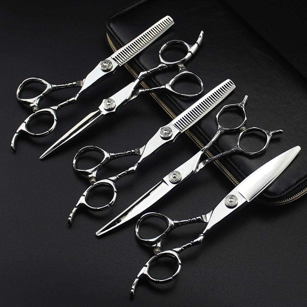 Hairdressing Scissors Professional 440c 6 inch Scissors Salon Cutting Barber Haircut thinning Shears Hairdressing Scissors