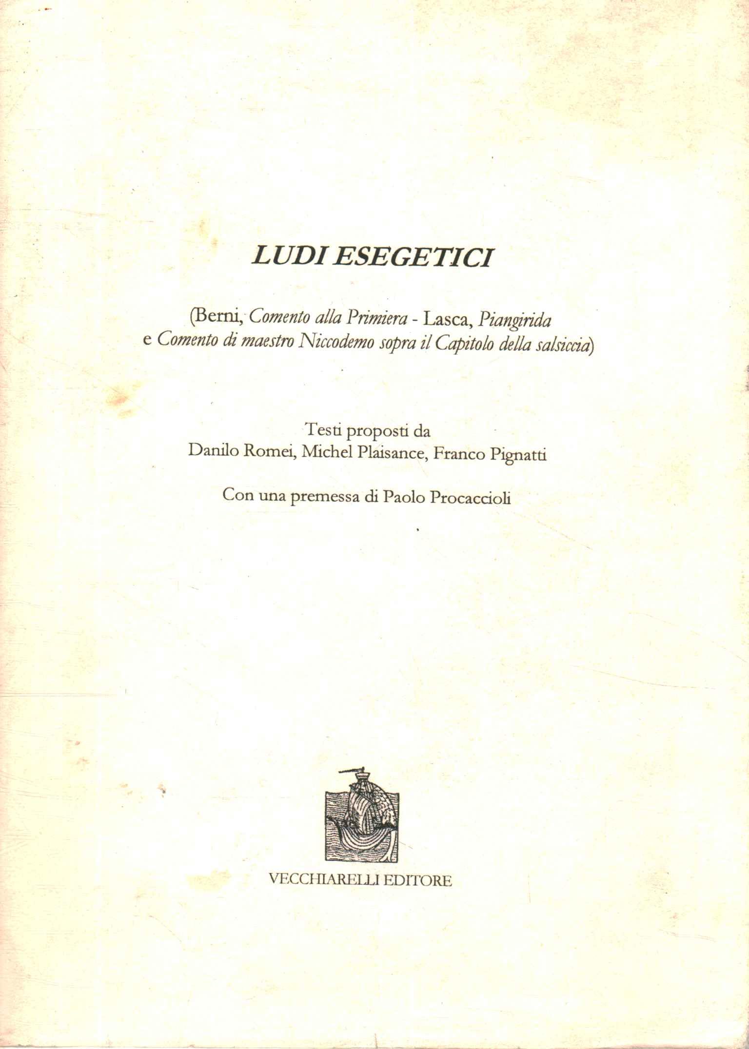 Ludi Esegetici - 4