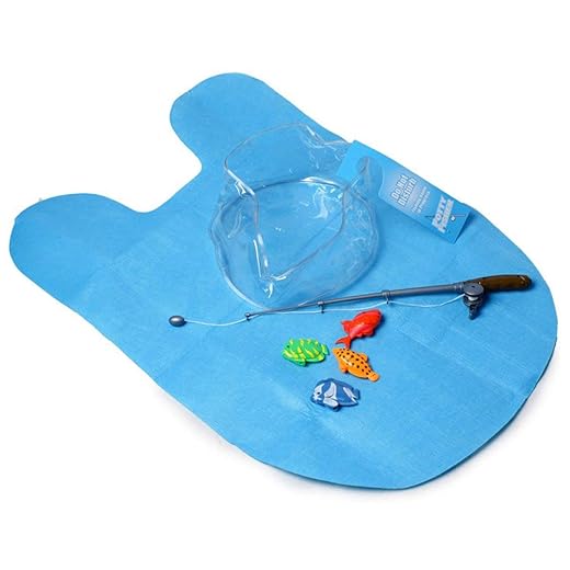 GOODS+GADGETS Toiletten WC Angel Set - Das lustige Fischen Angeln Spielzeug Potty Fisher fürs Klo