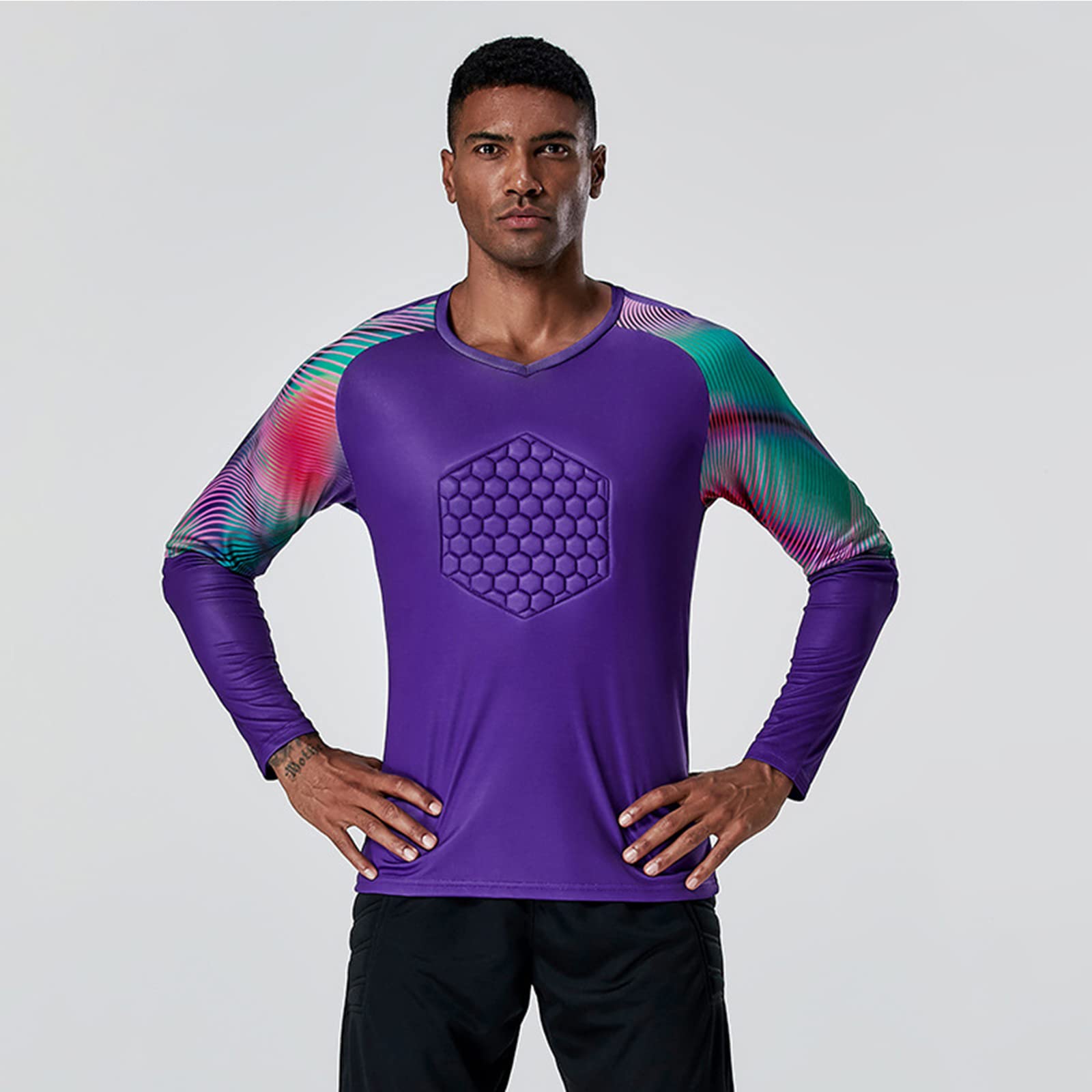 Ensemble Maillot Gardien But Personnalisé Enfants Adultes Pantalon Numéro Nom Équipe