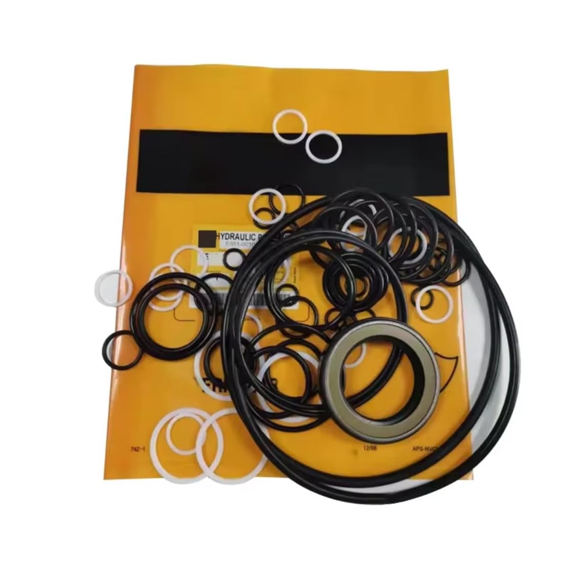 SBS120 E320C E320D Hydraulic Pump Seal Kit Compatible with Caterpillar E320C/D Excavator Parts Main Pump Oil Seal Repair Kit (SBS120)