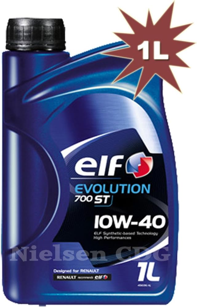 Elf Evolution 700 ST 10W40 Engine Oil – 1 Litre Bottle