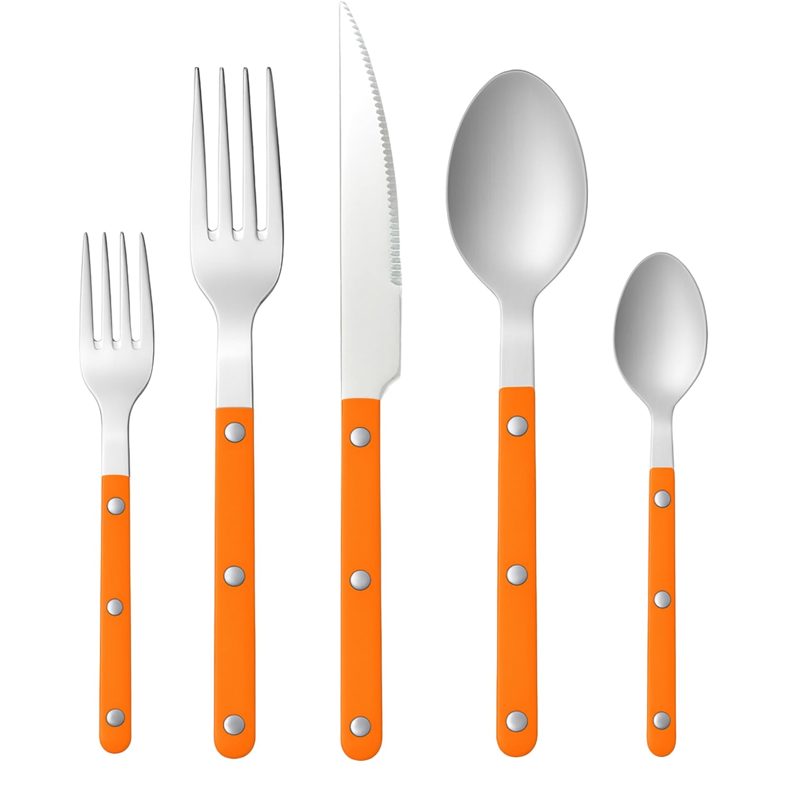 Premium Tortoise Cutlery Set - 20 Piece Stainless Steel -16 Premium Tortoise Cutlery Set - 20 Piece Stainless Steel -16