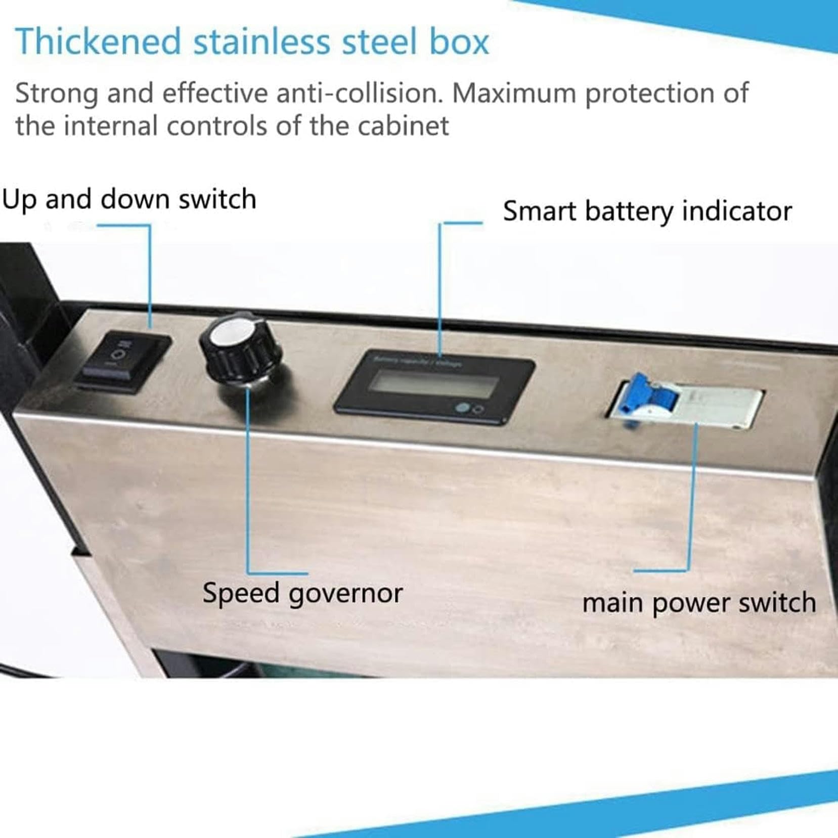 Carrello Elettrico a Mano saliscale Elettrico Carrello Elettrico per Scale, Carrello Elettrico per lavori Pesanti Che Fa Risparmiare Fatica e Sale e scende Le Scale con Un carico di 200 kg~/