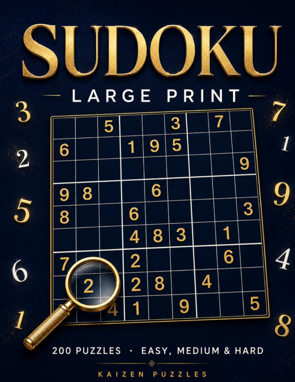 Sudoku Large Print: Classic Brain Training in Big, Bold Print