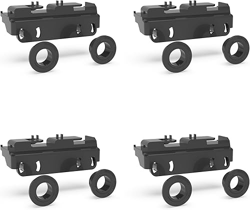 WD28X27241 piezas de repuesto para rejilla inferior para lavavajillas. Kit de portaplatos y ruedas. Intercambiable con lavavajillas de perfil GE
