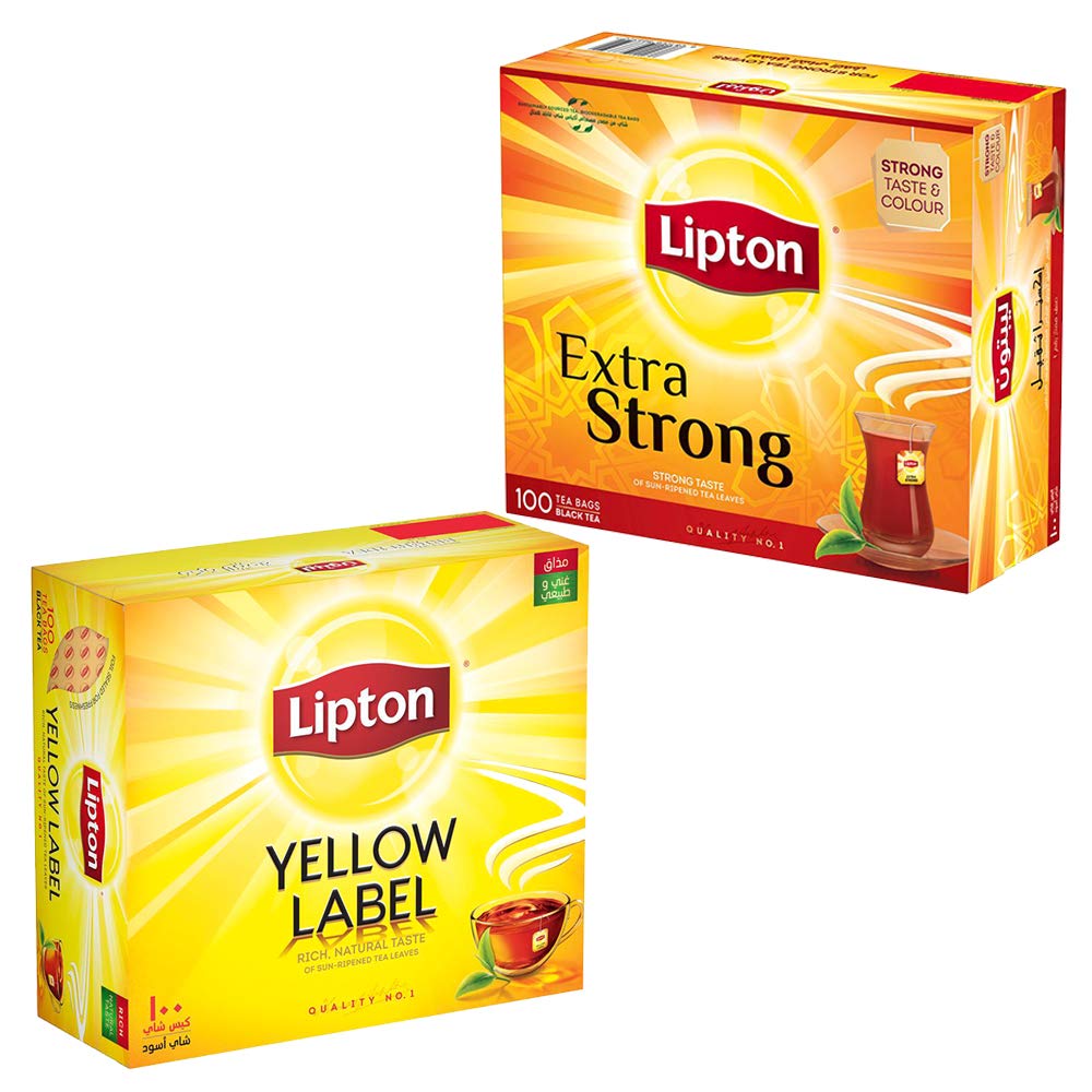 Lipton Black Energy Tea Bundle, 2 X 100 Tea Bags