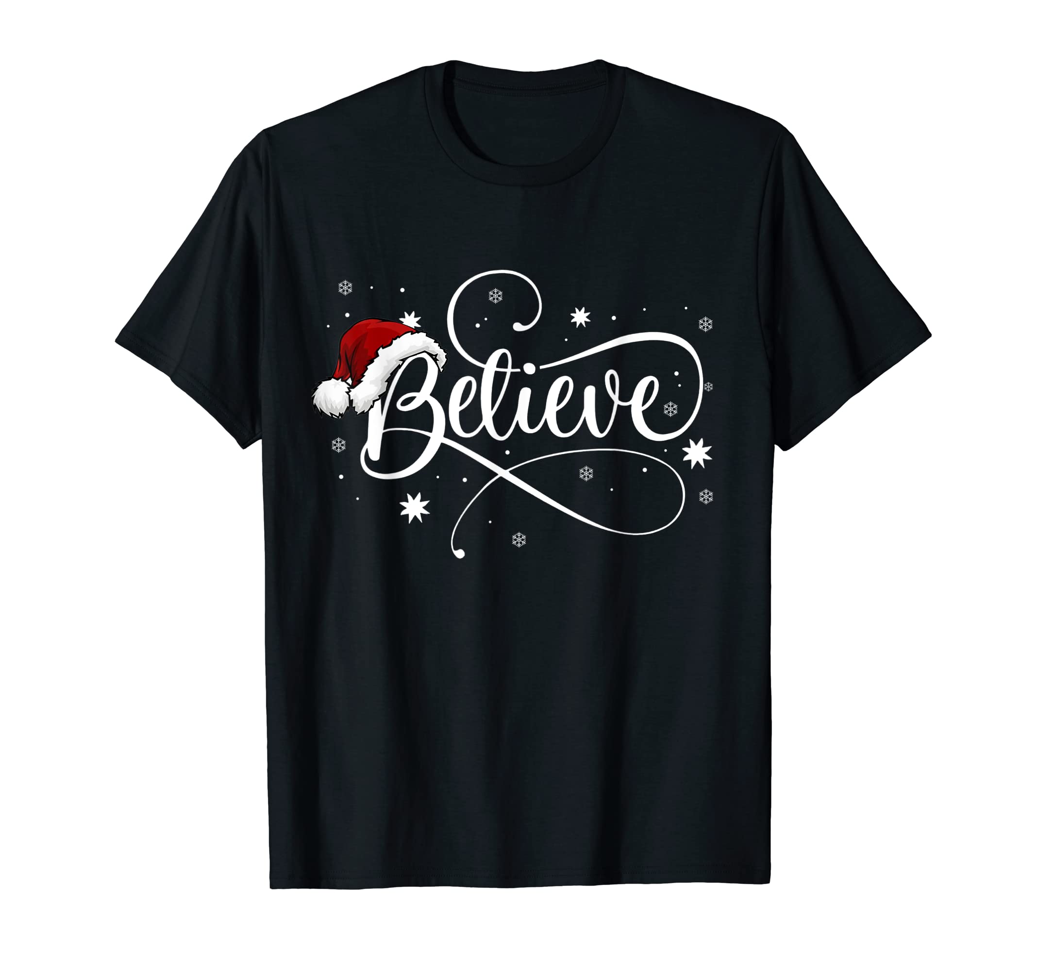 Christmas - Believe Santa Claus Believe Christmas Kids T-Shirt
