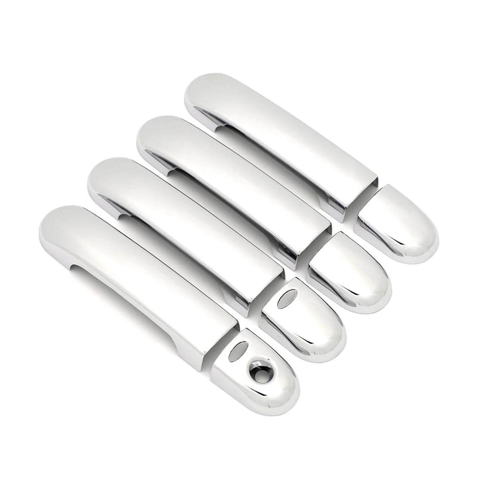 Ysdsls Style 1 Sleek Door Handle Car Exterior Door Handle Cover Trim Auto Chrome Garnish Sticker For Nissan For Grand For Livina L10 2007-2012