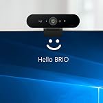 Webcam Logitech 4K Pro avec HDR et micros à réduction de bruit | Vidéo Ultra 4K, Rightlight 3 Plus HDR, double microphones omnidirectionnels à réduction de bruit, FOV sélectionnable, obturateur de confidentialité