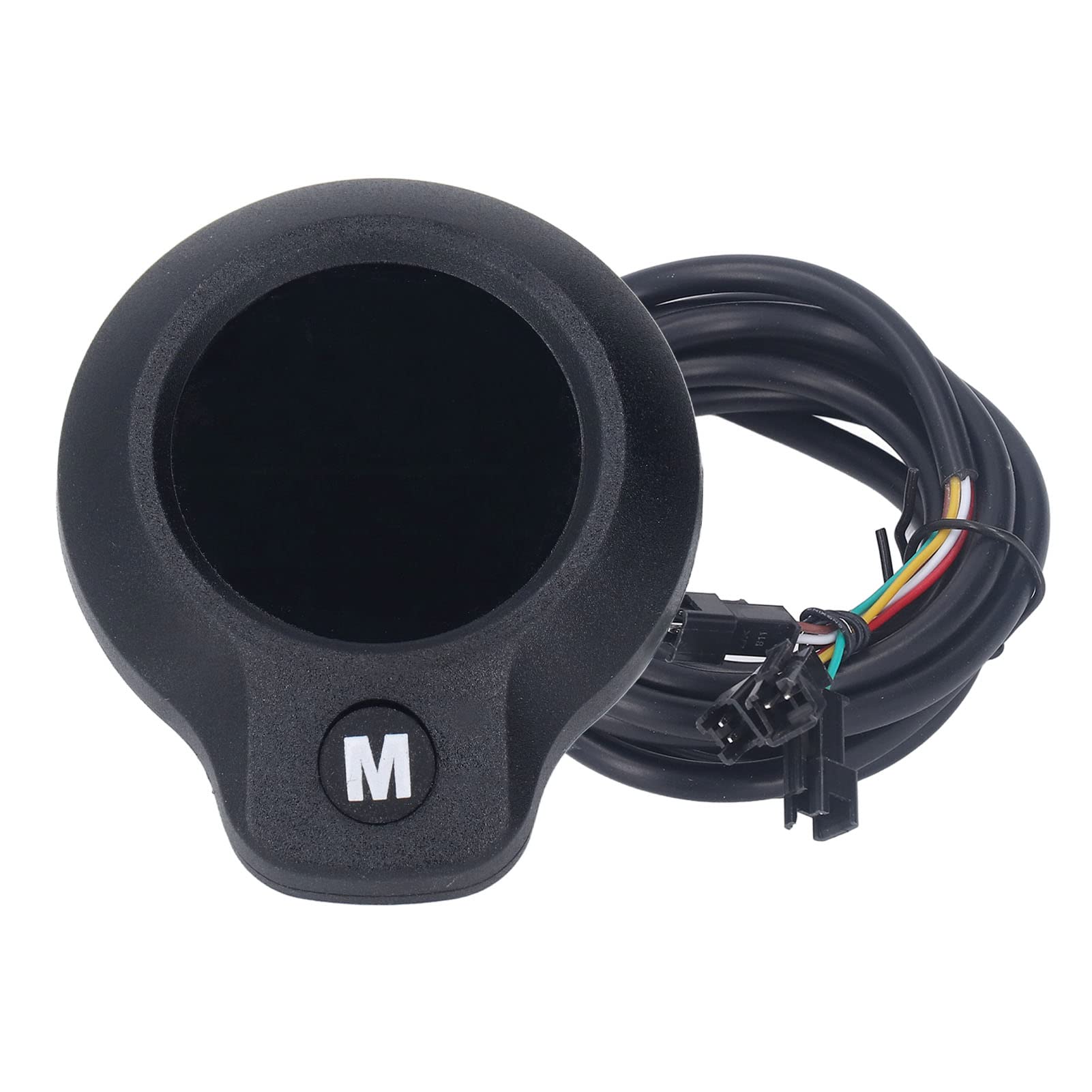 Bike Display Meter,Electric Bike LCD Display Meter,Bike Speedometer, Multifunctional Electric Bike Scooter Display Meter with 6 Wires