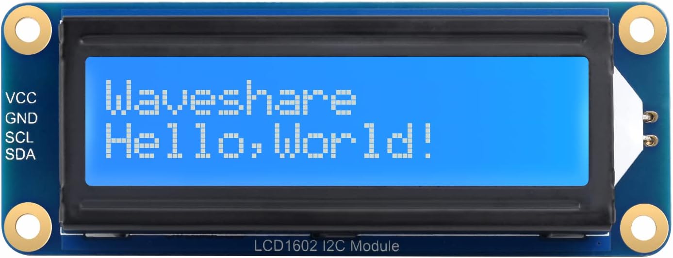 Waveshare LCD1602 I2C Module - 16x2 Characters LCD Nepal | Ubuy