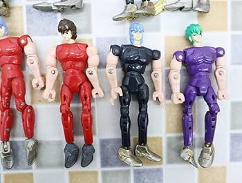 BANDAI - 聖闘士星矢　フィギュア　まとめ売り Amazon.co.jp: 1980年代 玩具 おもちゃ｜20体まとめ 聖闘士星矢