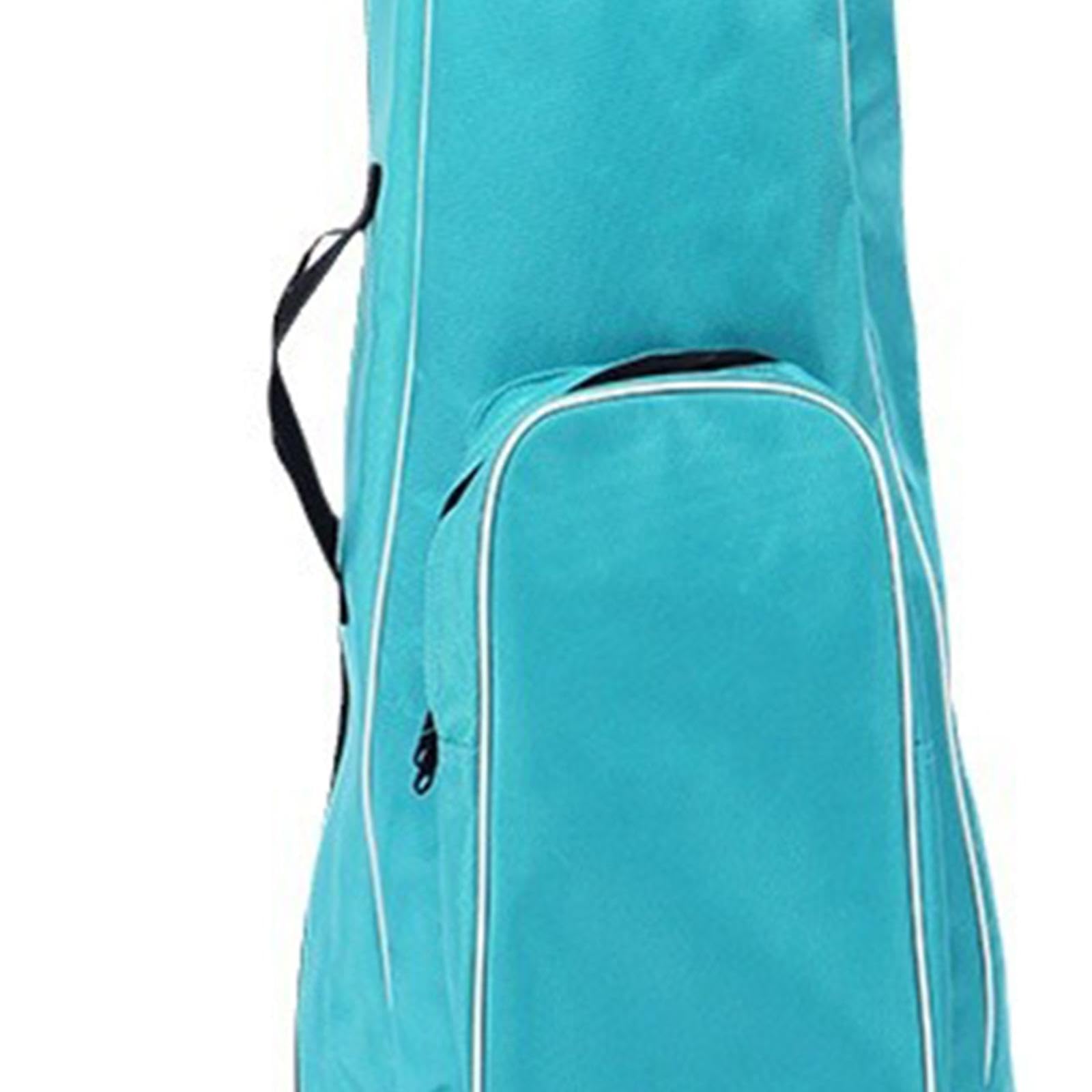 kowaku Fencing Backpack Pouch Accessory with Handle Practical Oxford Cloth Convenient to Carry Premium Fencing Storage Bag Handbag, Lake Blue