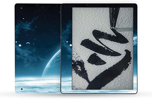 Vista 75 de MightySkins Skin - Funda de vinilo compatible con Yaxa Kindle Scribe (2022), color morado sólido, protectora, duradera y única, fácil de aplicar