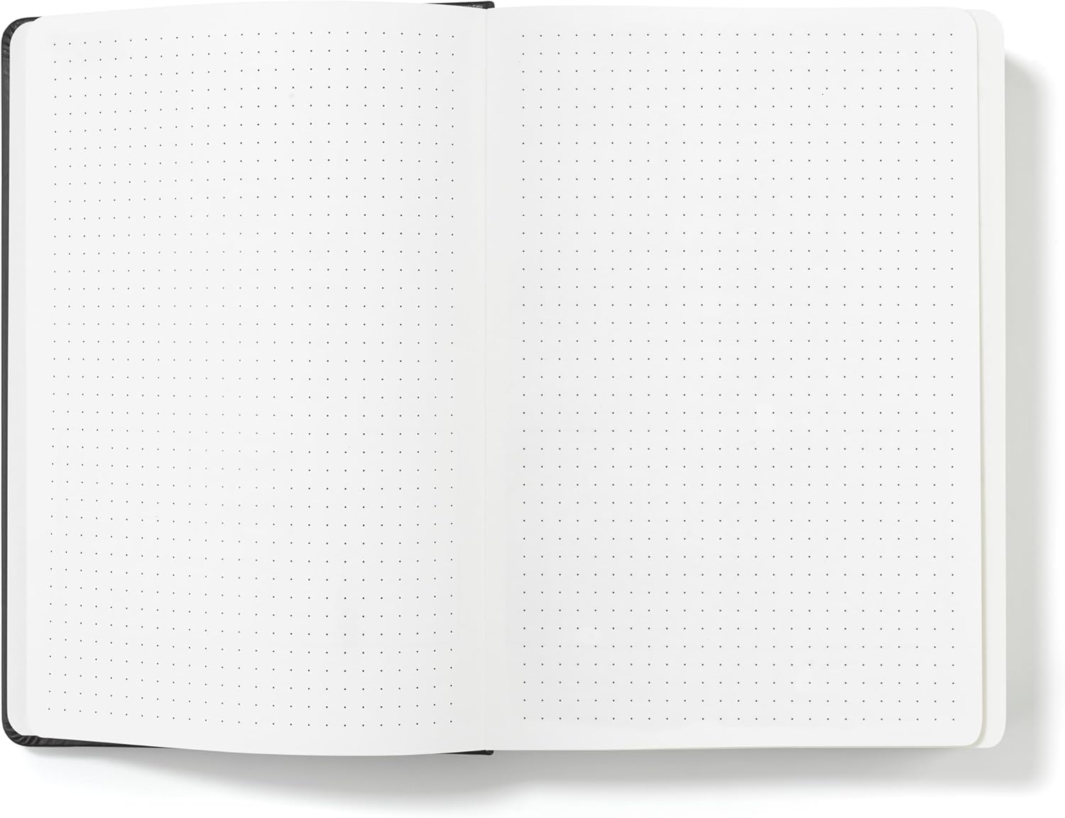 Wykeham's Executive Notebook – 8.5" x 5.5" – Customization Available (Black – Dotted)