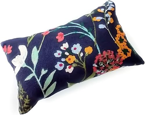 Vista 90 de Emery Pin Cojín para costura, relleno de arena abrasiva, hecho a mano en Estados Unidos (2 x 3 pulgadas, gallos sobre negro)