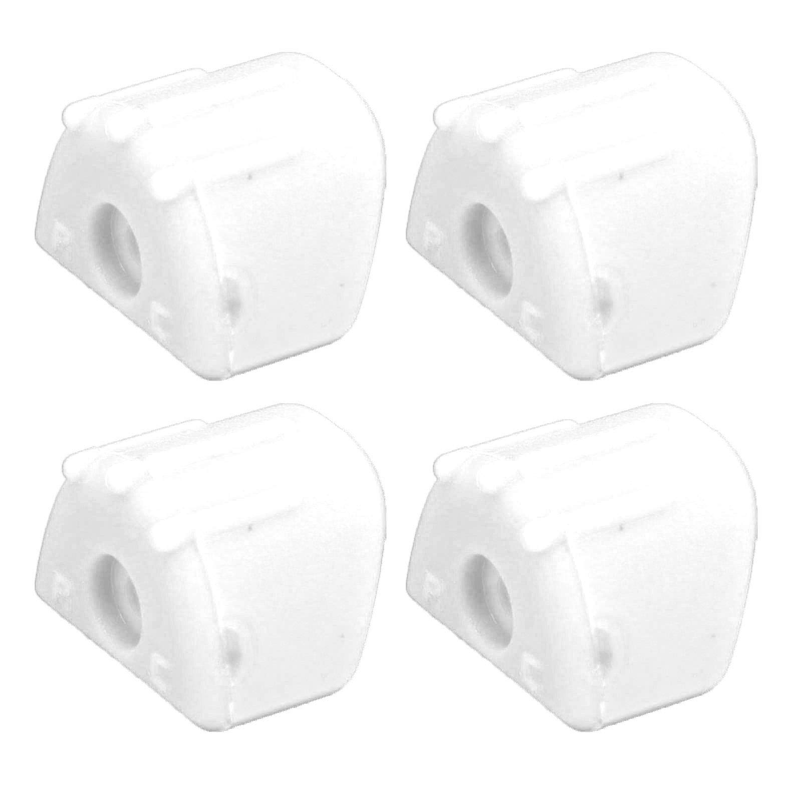 Capuchons D'amortisseur Pour Voiture RC 1/8 – Lot De 4 – Plastique Résistant, Anti-rayures, Facile à Installer, Noir